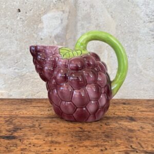 Pichet en Barbotine Raisin