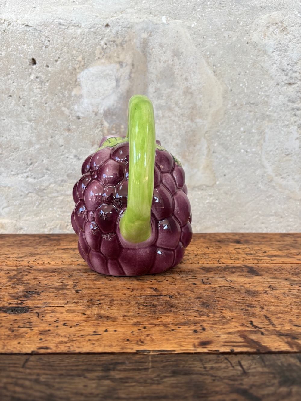 Pichet en Barbotine Raisin
