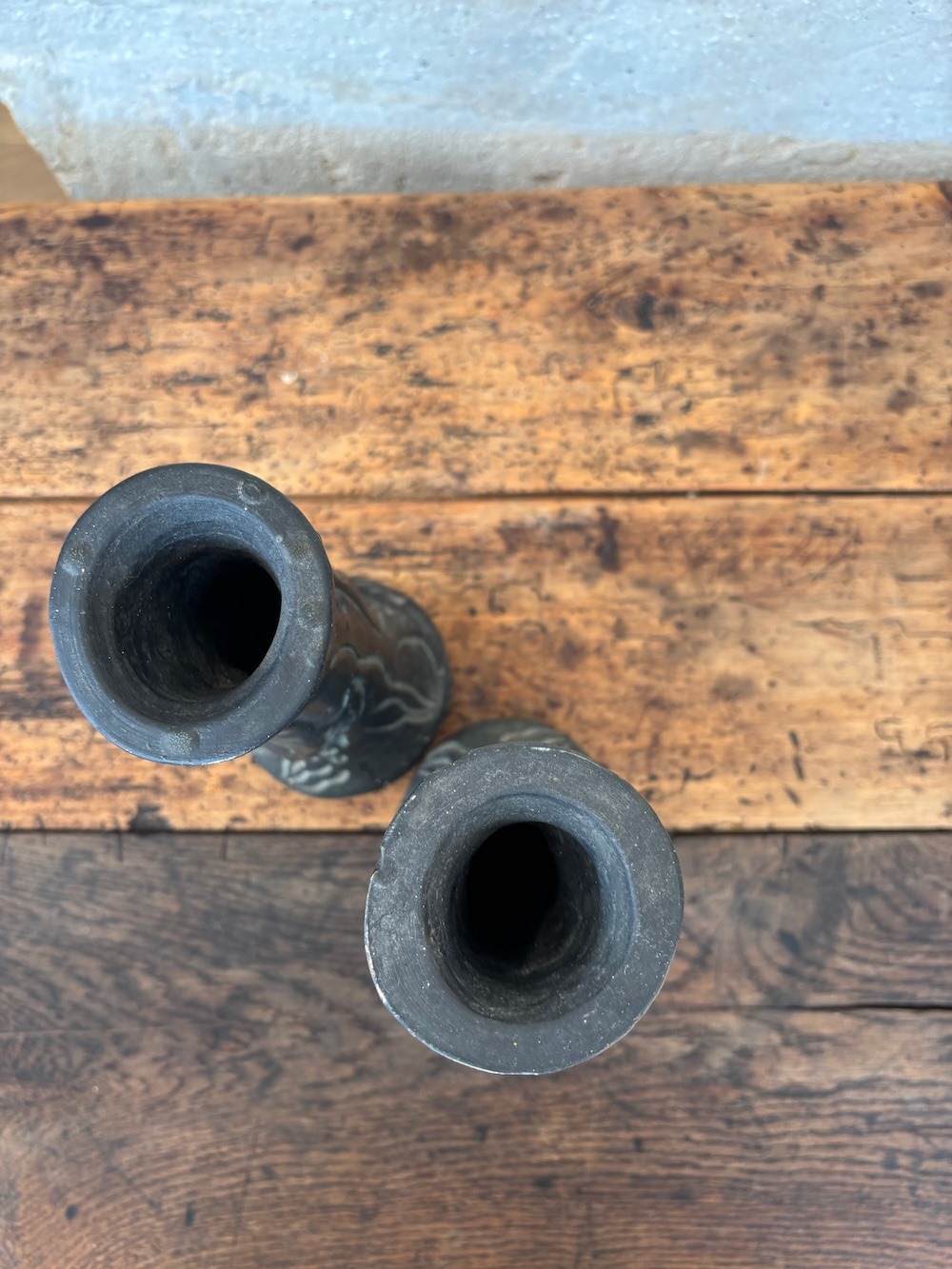 Duo de vases brutalistes dans le style de Ballesti – Image 10