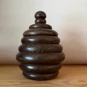 tabatière en bois tourné