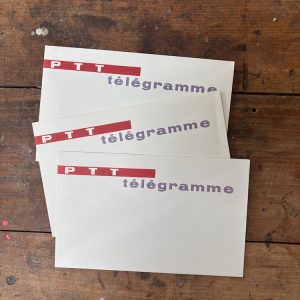 Lot de 3 enveloppes PTT anciennes