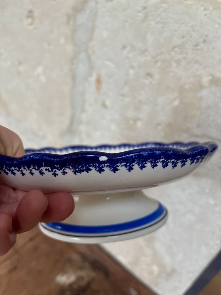 Lot de faïence de Quimper bleu et blanc (11)