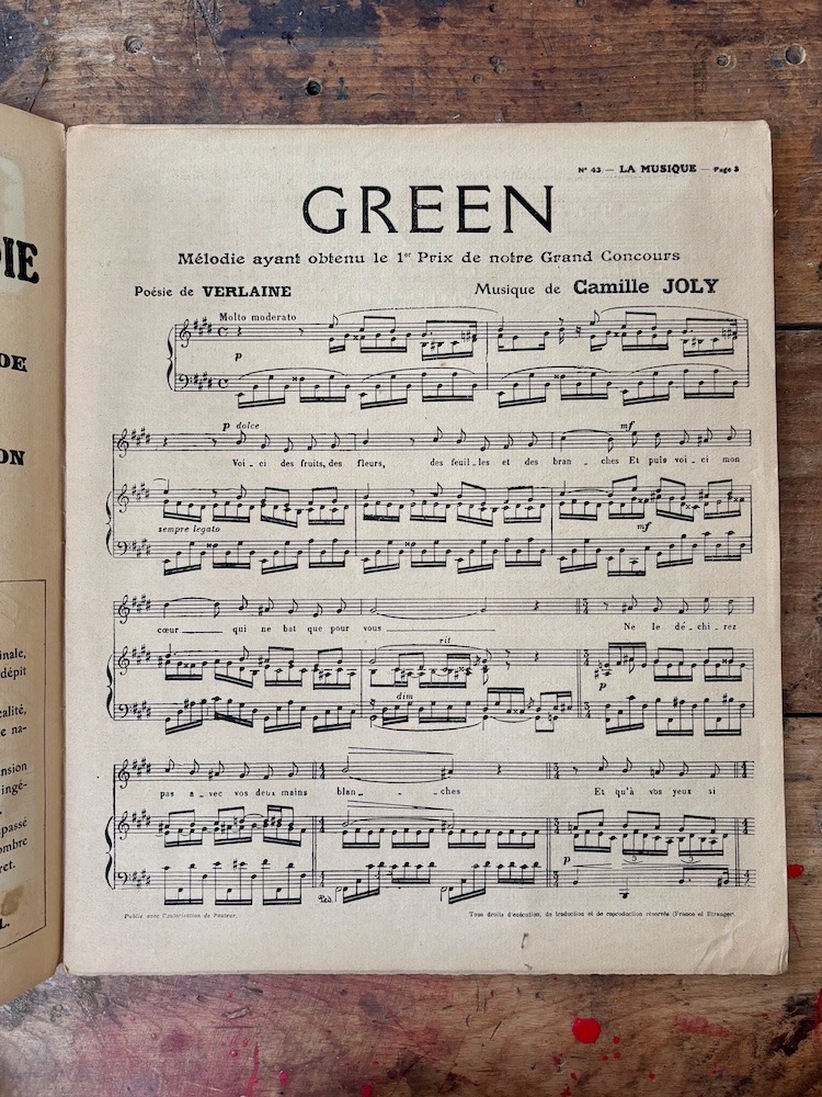 Magazine La Musique de 1913 (1)