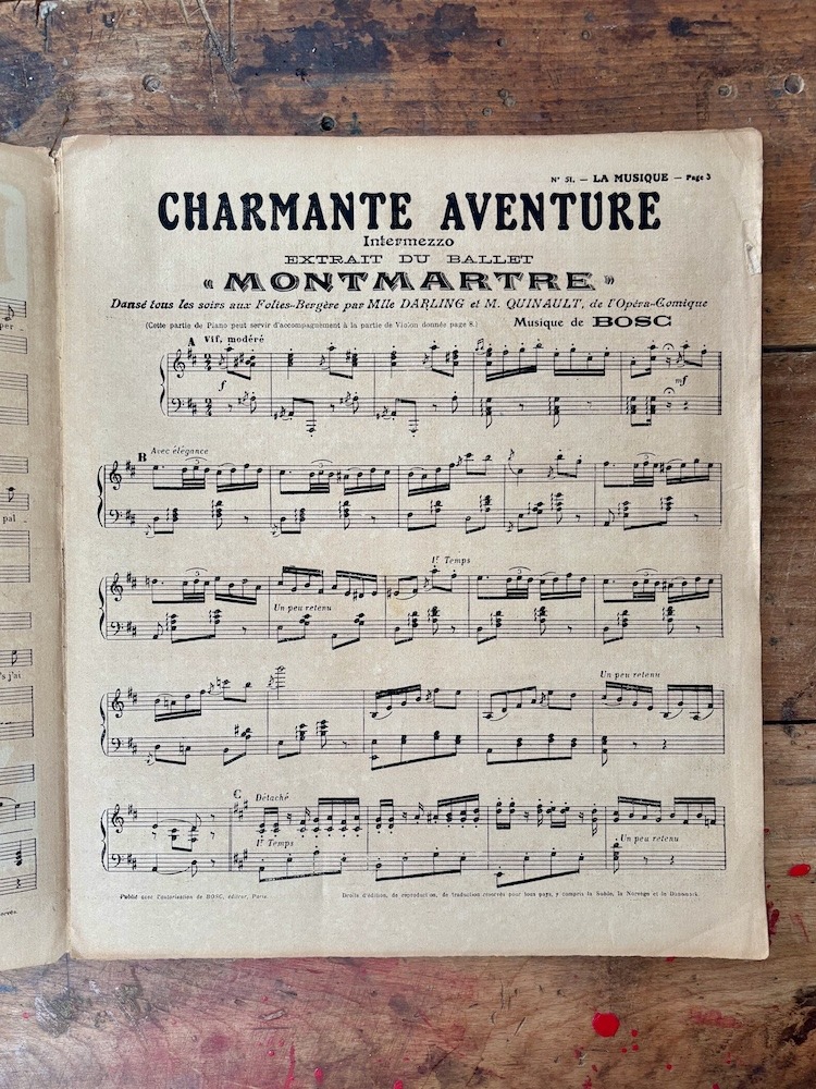 Magazine La Musique de 1913 (4)