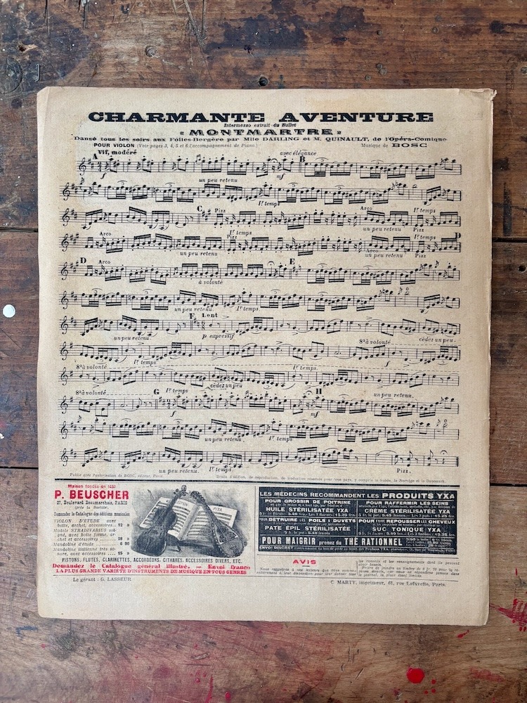 Magazine La Musique de 1913 (5)