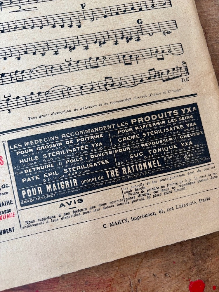 Magazine La Musique de 1913 (6)