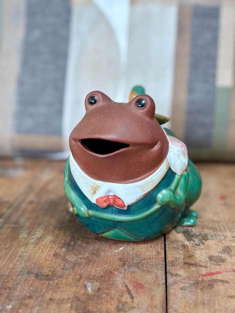 Théière Ibuki en forme de grenouille (3)