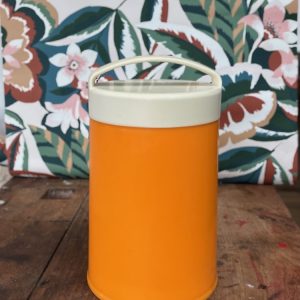 Thermos vintage Syla orange des années 70